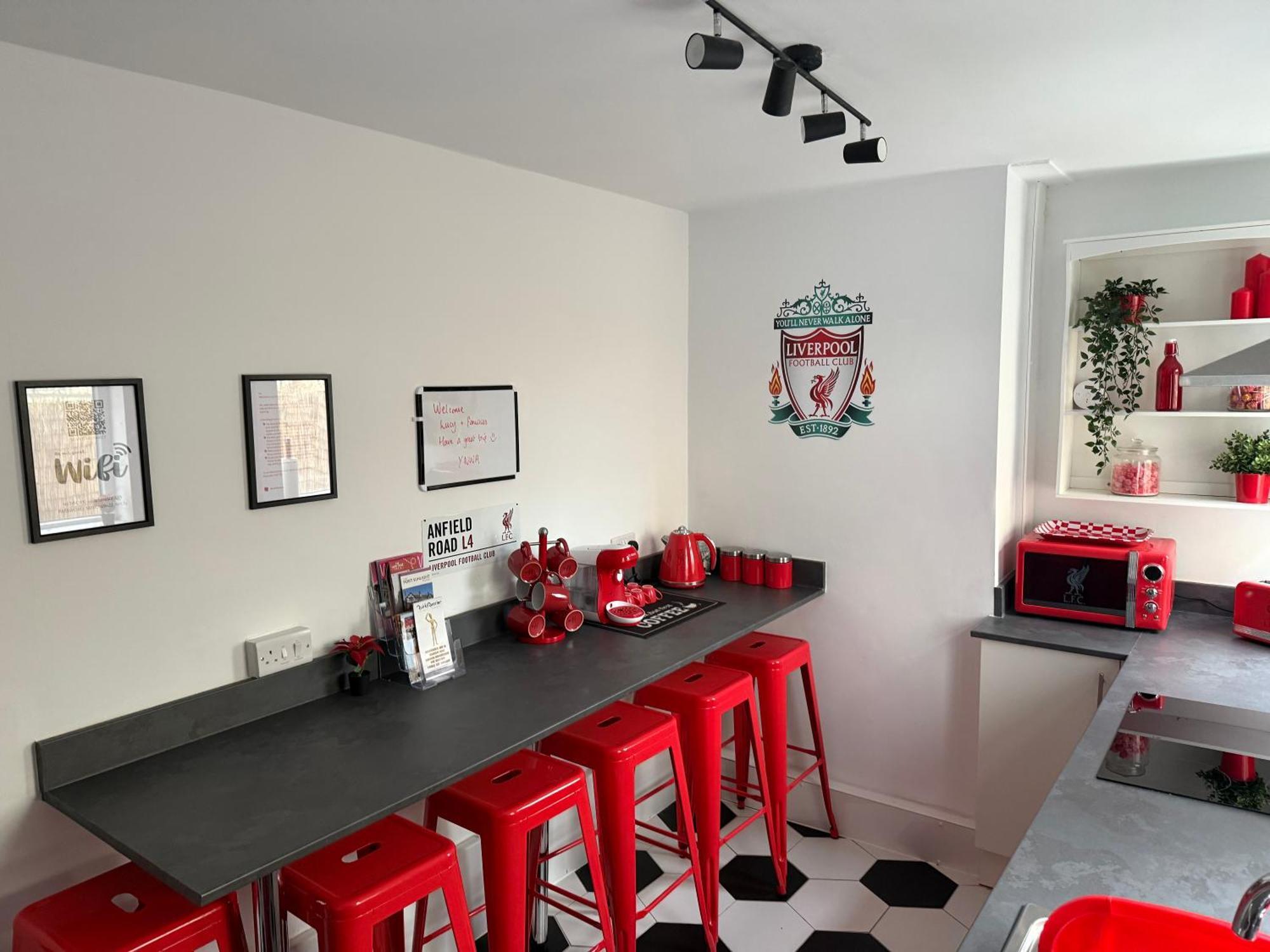 Anfield Abode - Entire Lfc Themed House Villa Liverpool Kültér fotó