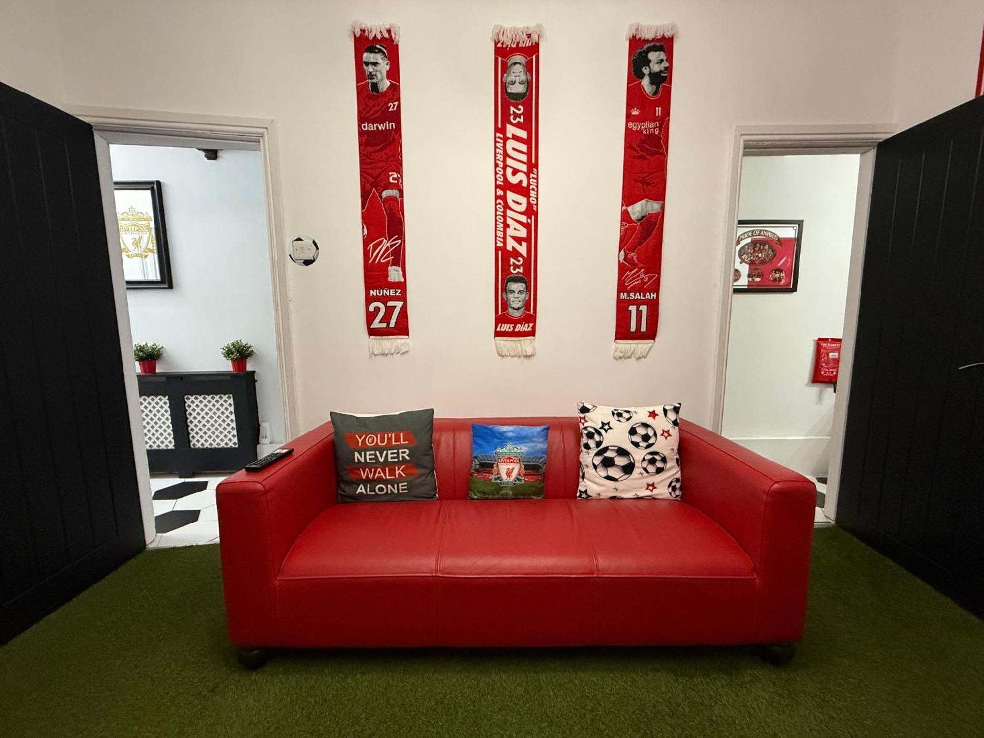 Anfield Abode - Entire Lfc Themed House Villa Liverpool Kültér fotó